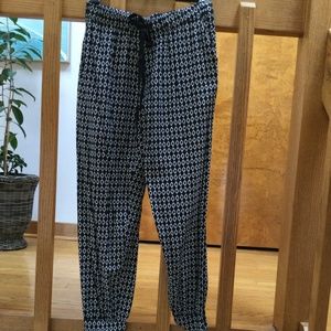 Max Edition black & white pants. Small.